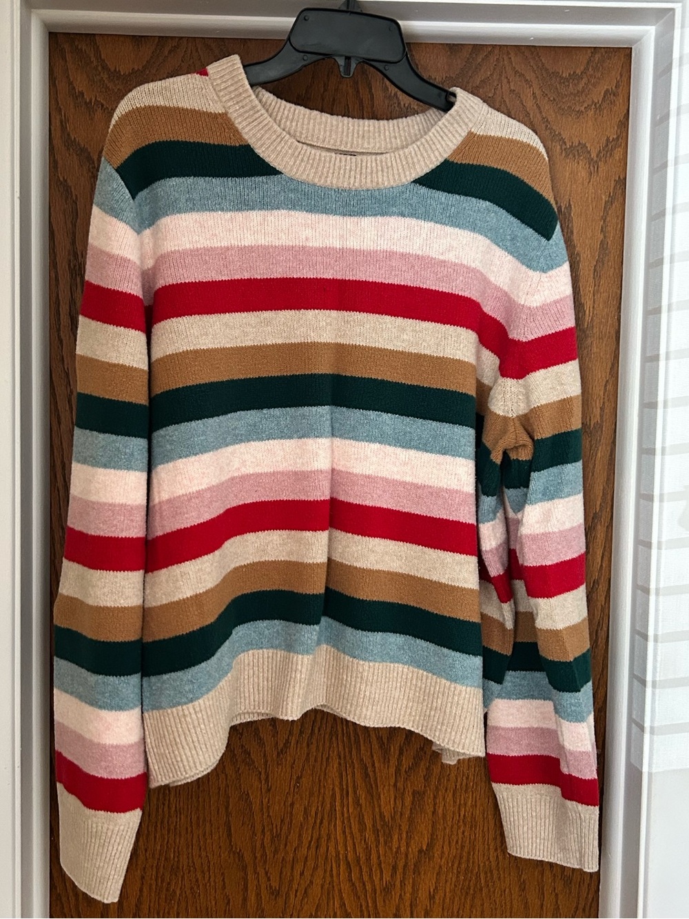 GAP Striped Crewneck Sweater